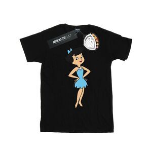 The Flintstones Mens Betty Rubble Classic Pose T-Shirt / Black